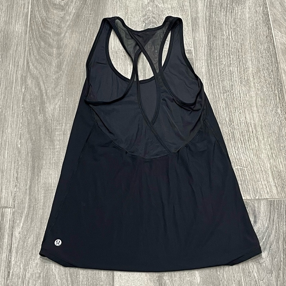 Lululemon black tank-2